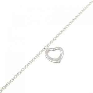 TIFFANY & CO. Silver Heart Charm Bracelet